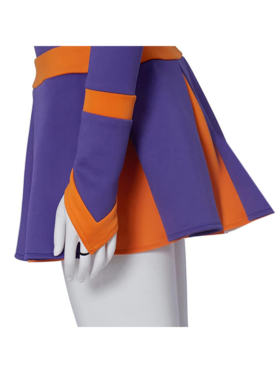 Yomorio DK High School Cheerleader Costume - Long Sleeve, V Neck