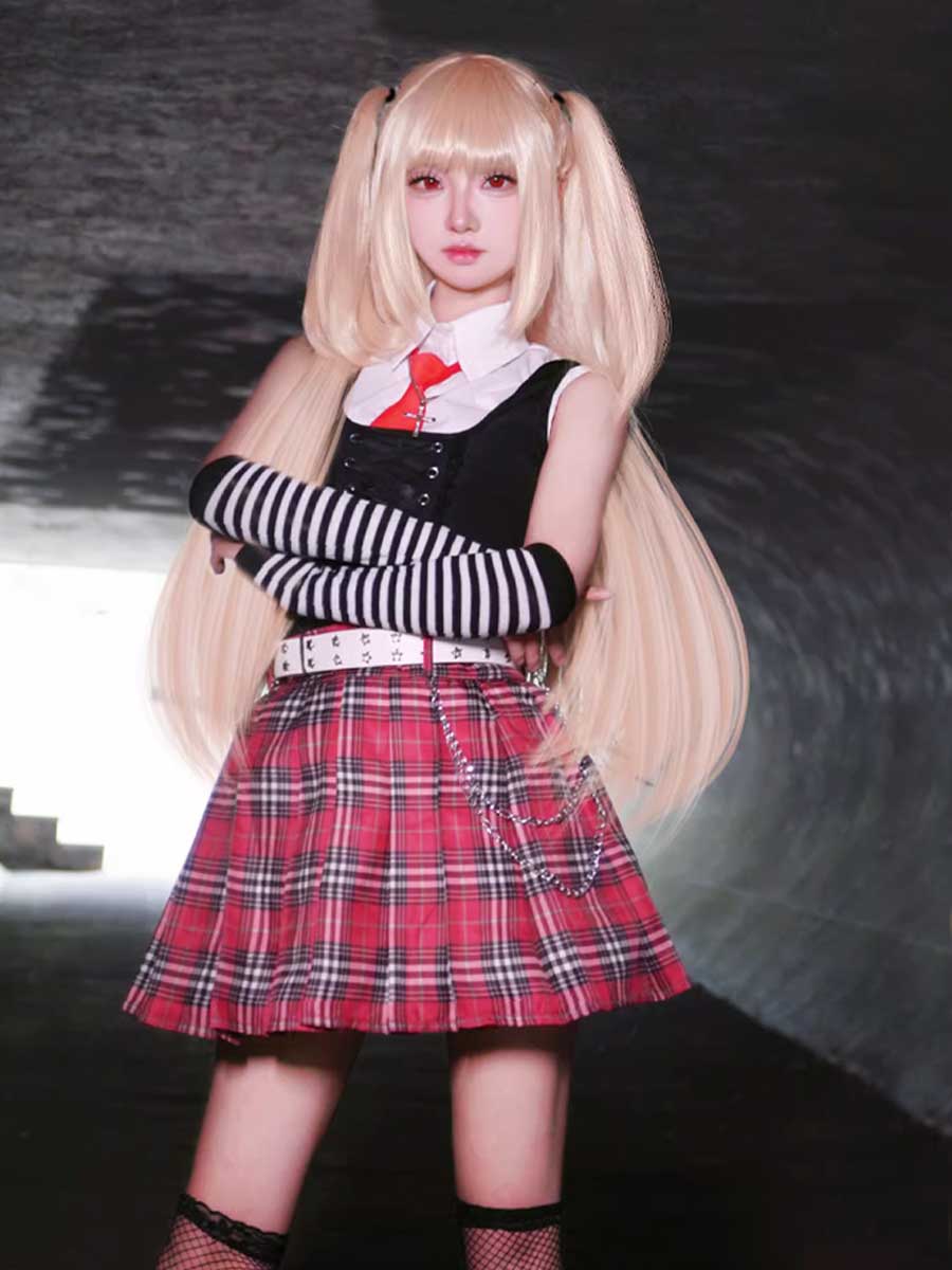 Misa Amane Cosplay Costume Death Note Misa Outfit Japanese Anime Costumes, Misa Costume / M