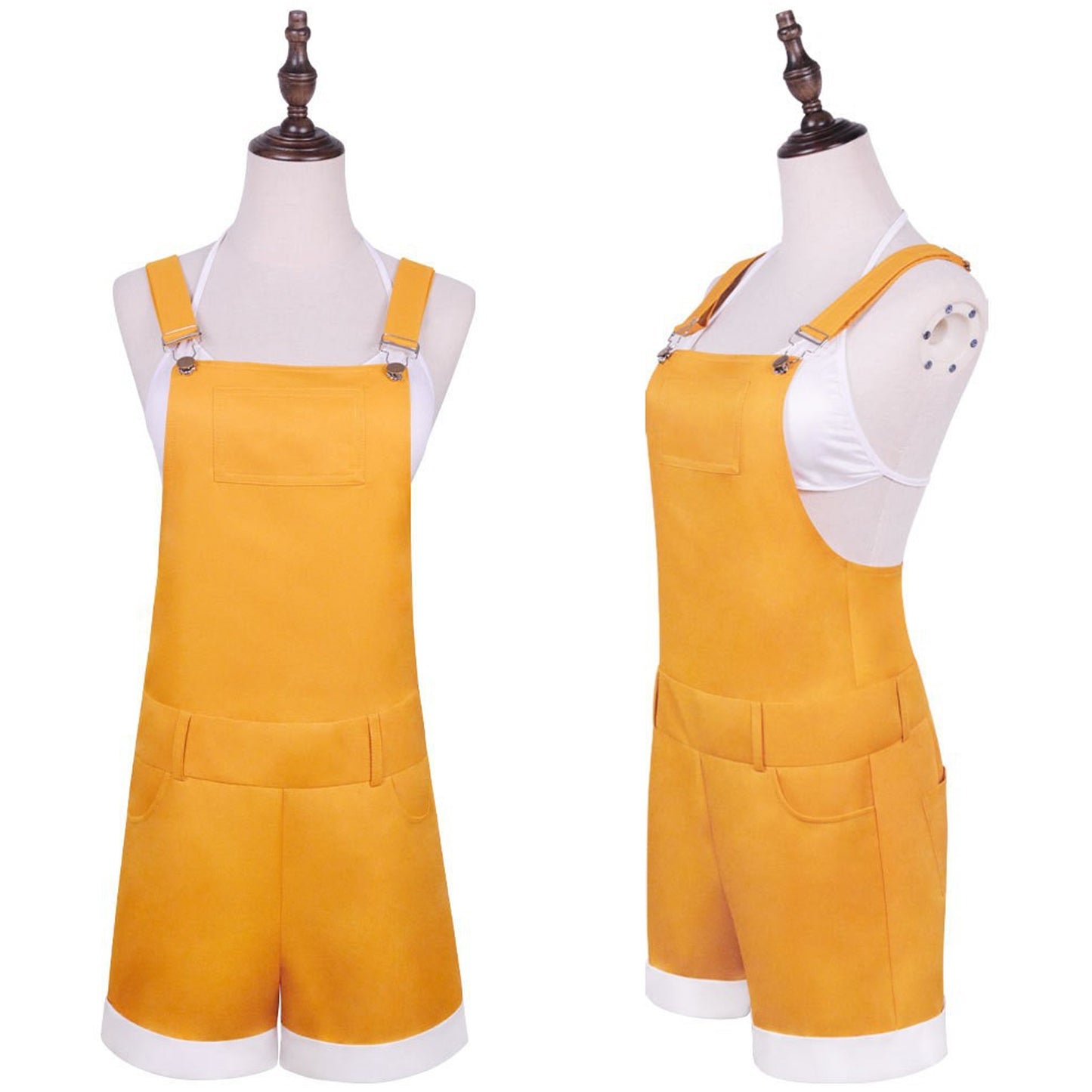 One-pieces Nami Cosplay Costume Japenese Anime Nami Outfits Suspenders Romper Halloween Costume