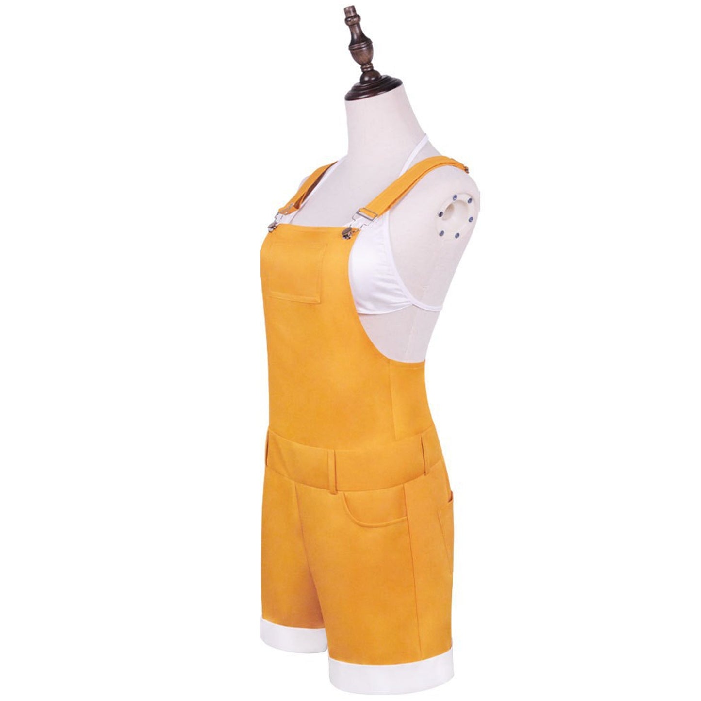One-pieces Nami Cosplay Costume Japenese Anime Nami Outfits Suspenders Romper Halloween Costume