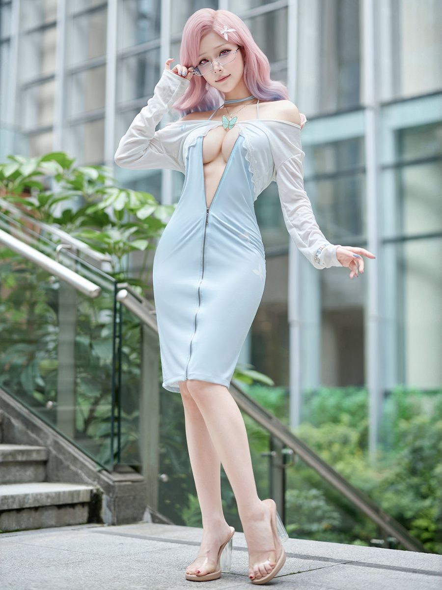 Sexy Secretary Bodycon Dress w/ Top YOMORIO Sexy Secretary Bodycon Dress w/ Top YOMORIO