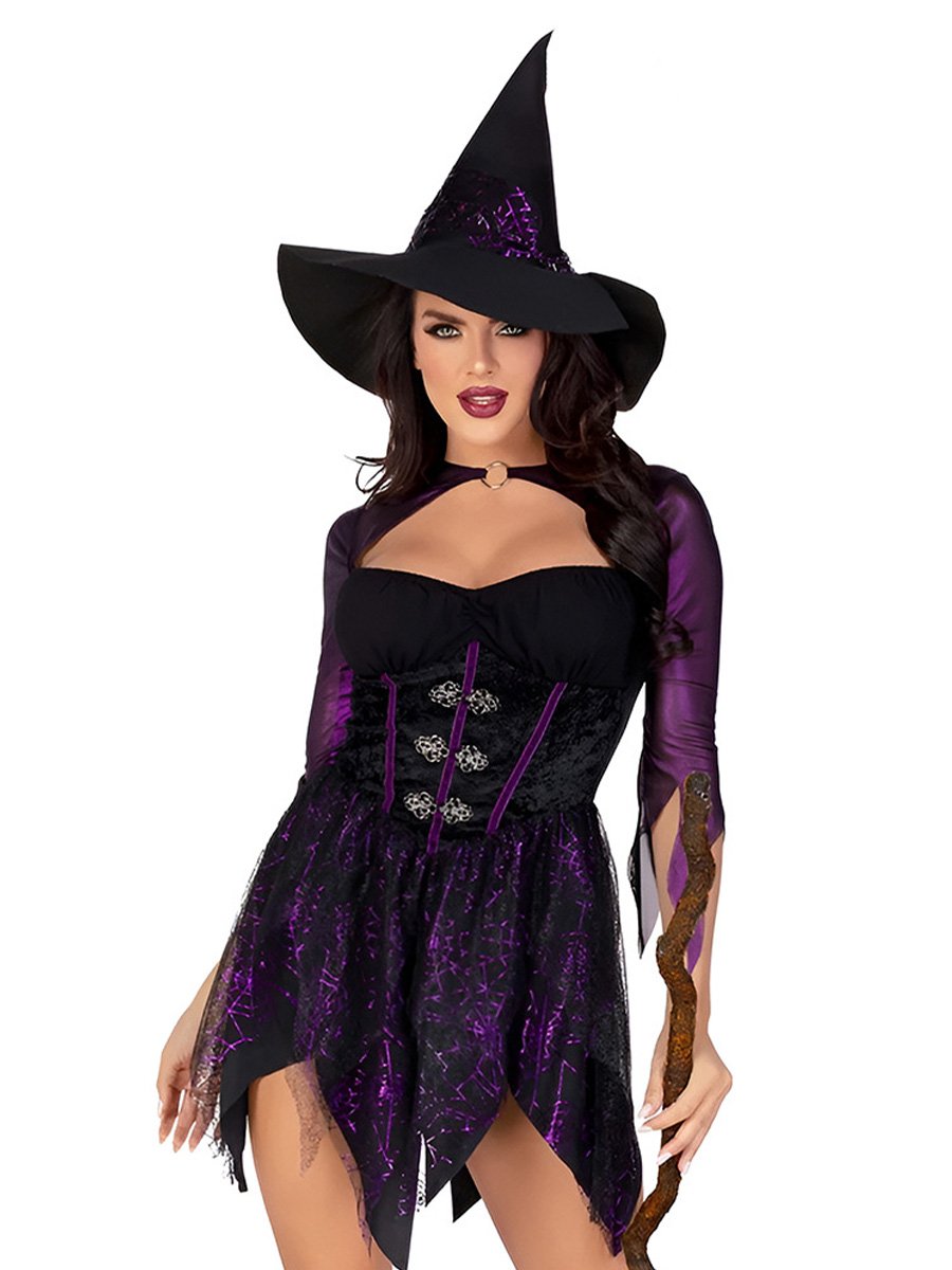 sexy black witch dress Amazon.com: UNDERWRAPS Sexy Witch Costume