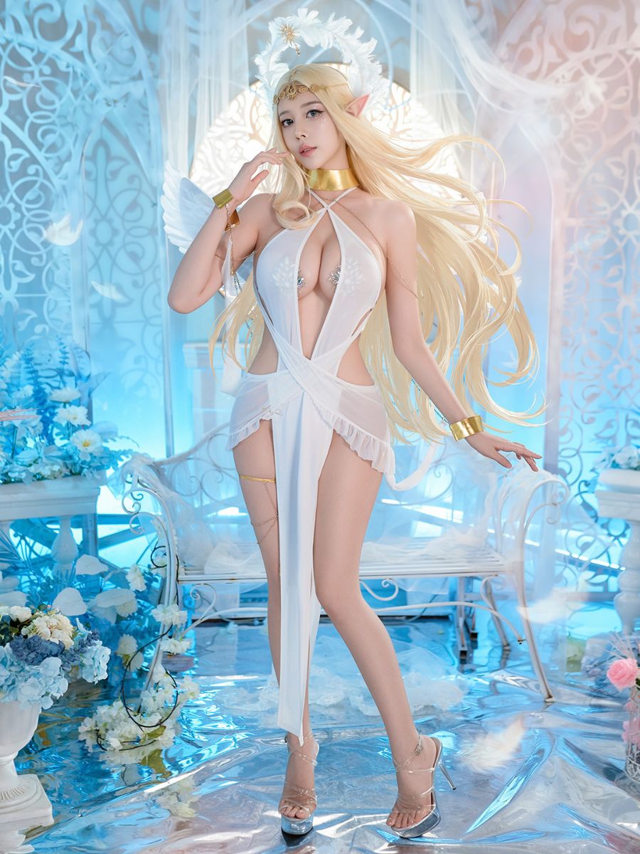 Ancient Golden Goddess Lingerie Set  YOMORIO
