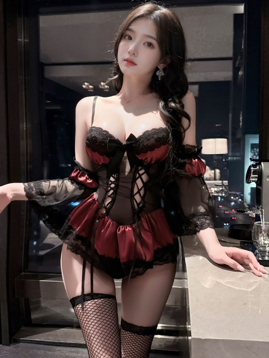 Vintage Burlesque Babydoll Dress Vintage Burlesque Babydoll Dress