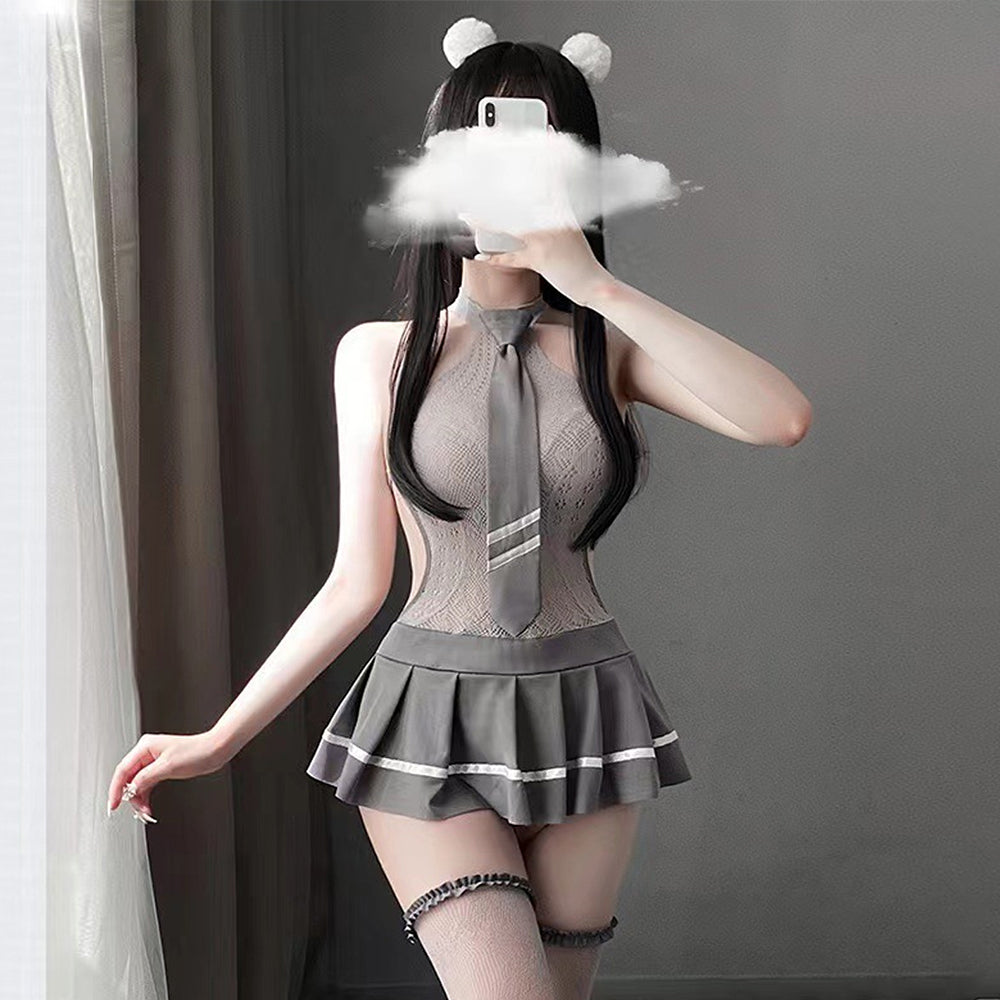 Grey Lace Cosplay Lingerie Dress YOMORIO Grey Lace Cosplay Lingerie Dress YOMORIO