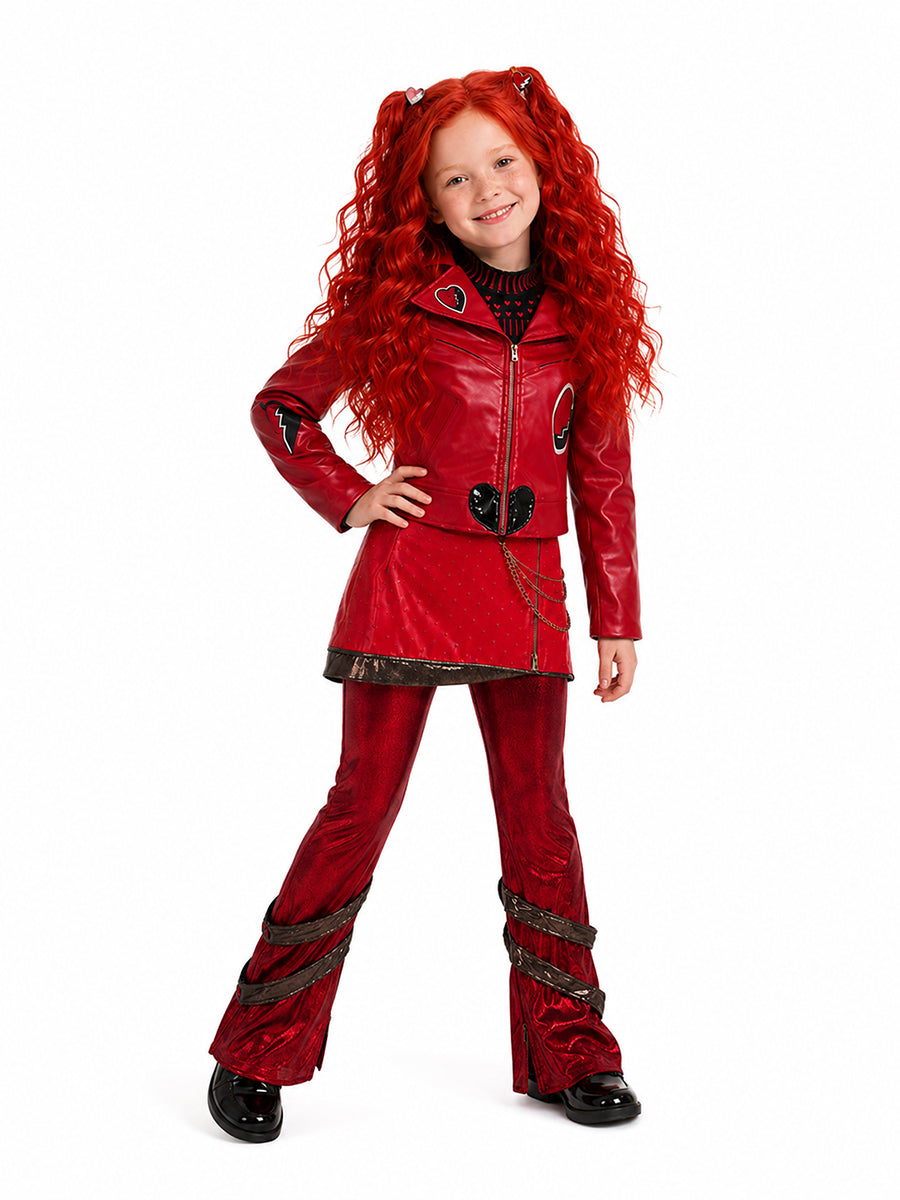 Red Leather Red Princess Costume