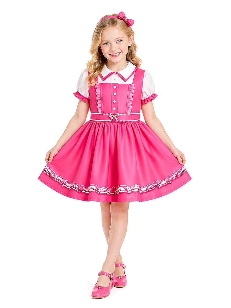 Descendants 5 Pink Costume Descendants Wicked Wonderland Princess Pink Cosplay Dress