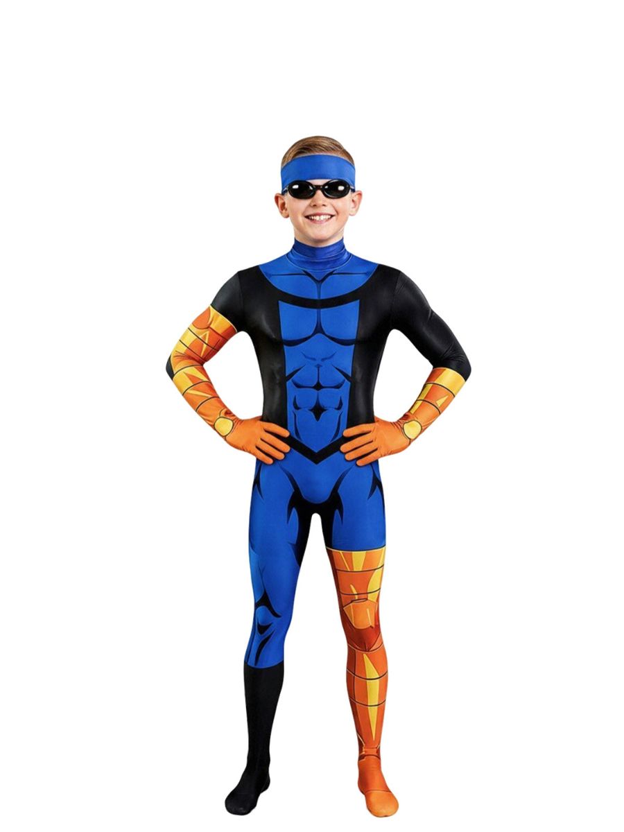 Comic Full Body Superhero Jumpsuit