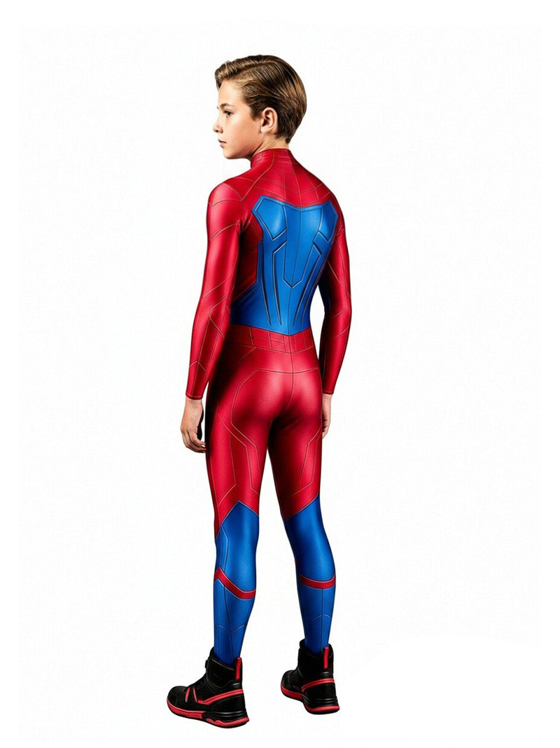 Spider Man Costume for Kids and Adults 3D Printed Superhero Full Body Jumpsuit