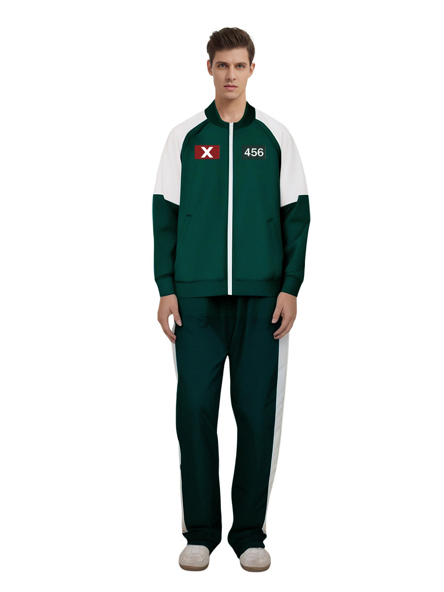 Green Game Player Track Suit