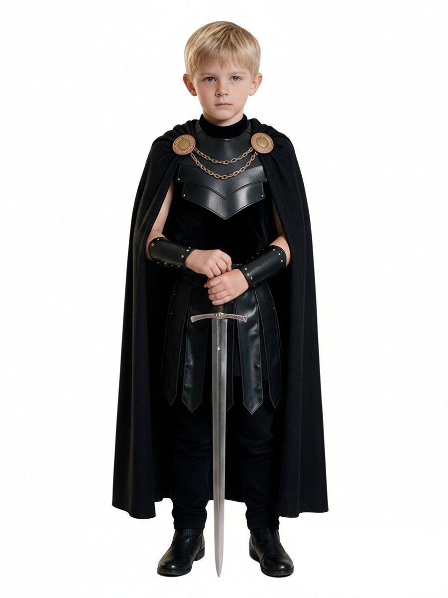 Medieval Cape and Armor Costume
