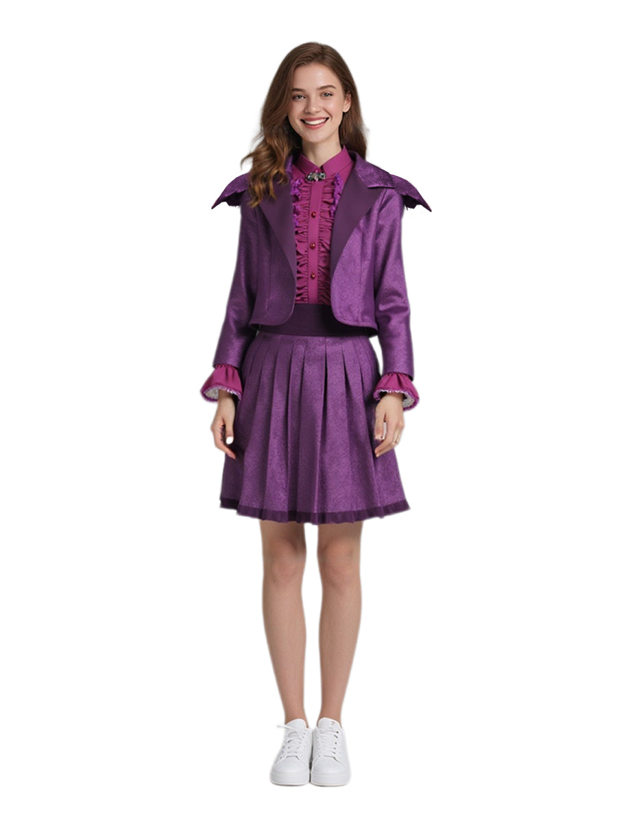 Purple Vampire Cosplay Costume for Adults