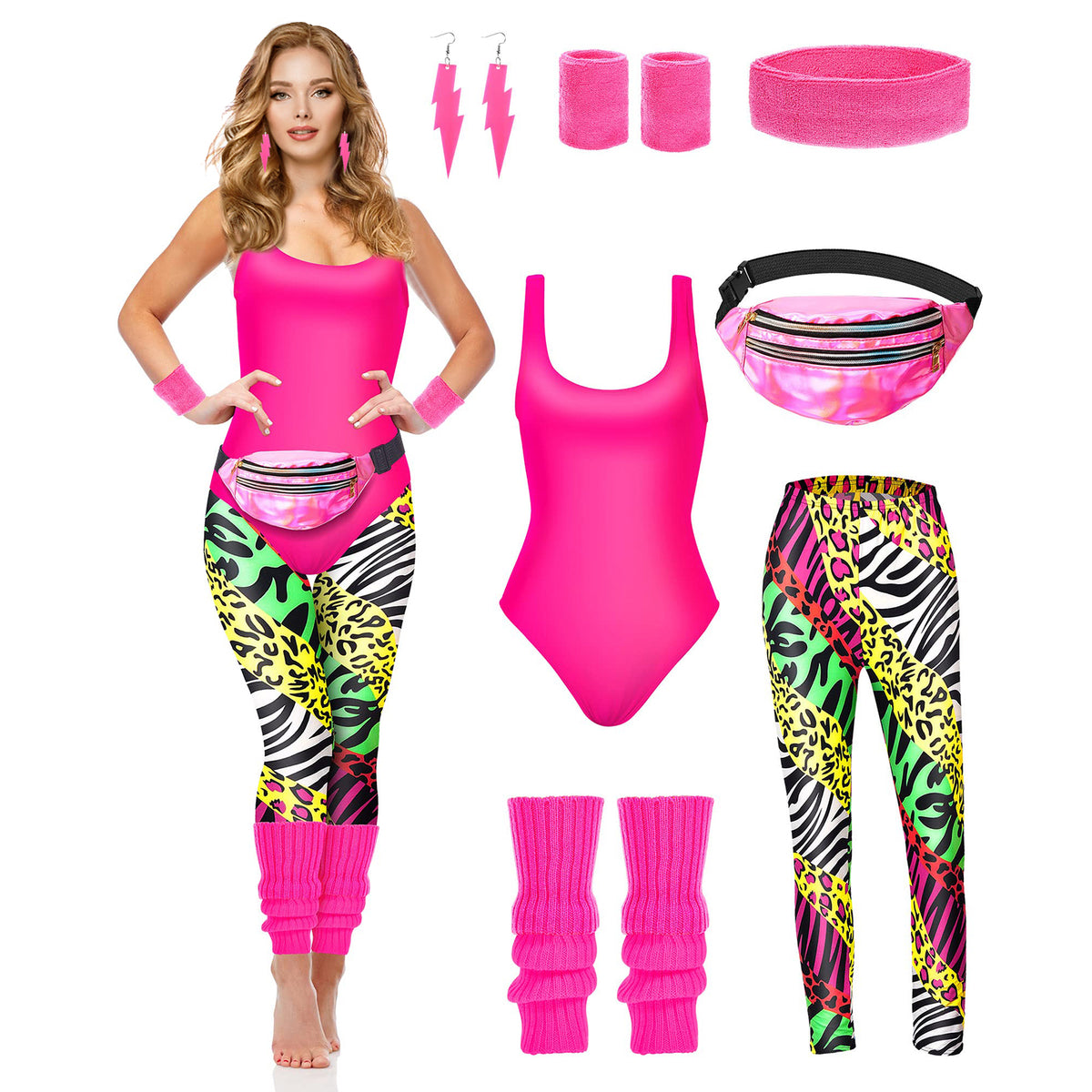 80's Workout Costumes & Outfits