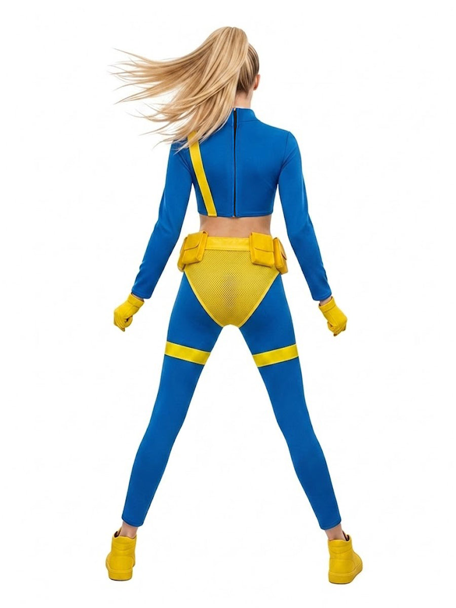 X-Men 97 Cyclops Costume for Women Classic Comic Heroine Cosplay Outfit