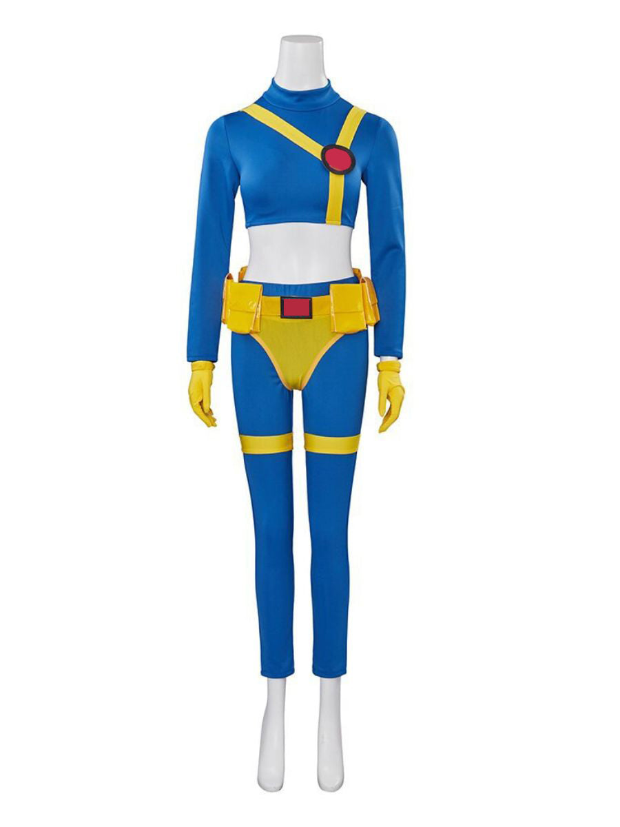 X-Men 97 Cyclops Costume for Women Classic Comic Heroine Cosplay Outfit
