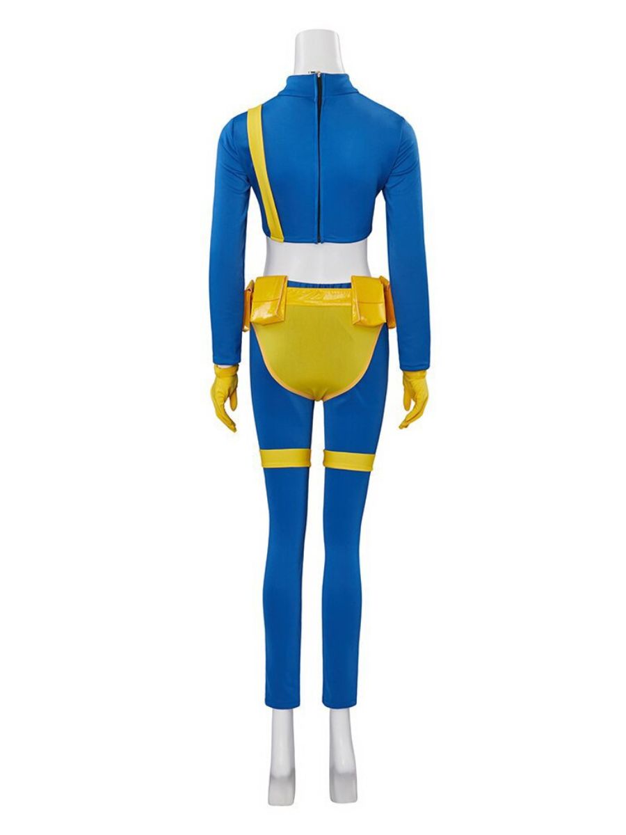 X-Men 97 Cyclops Costume for Women Classic Comic Heroine Cosplay Outfit