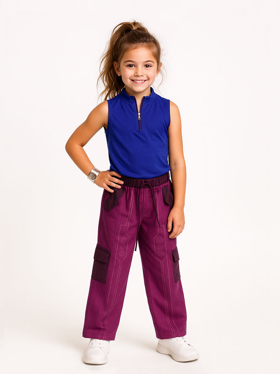 Girls 2-Piece Alien Girl Cosplay Outfit
