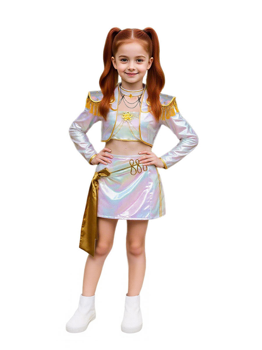 KPop Star White Stage Uniform