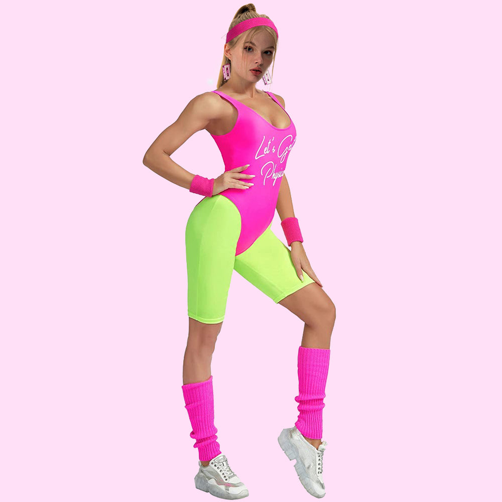 80s clearance jazzercise costume