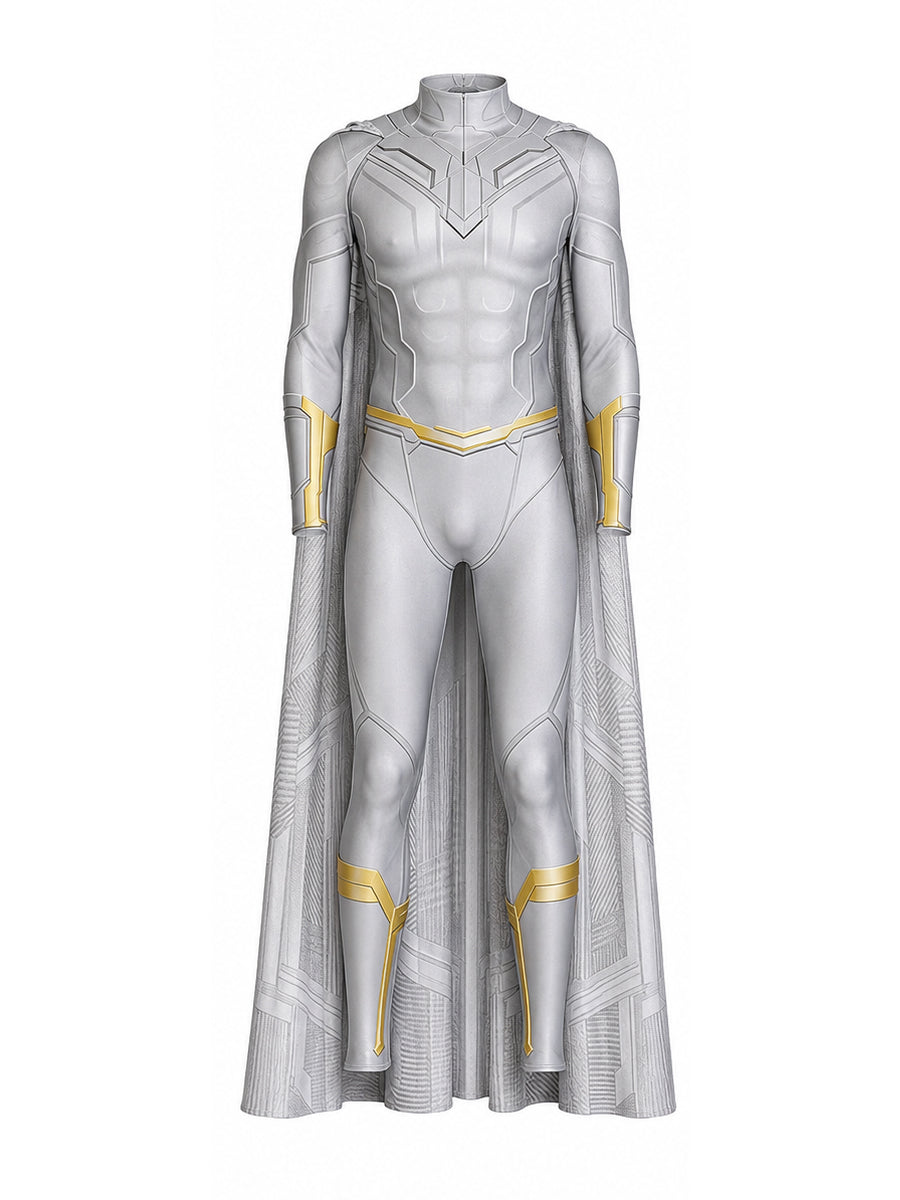 Men's Vision Jumpsuit Costume VisionQuest Android Superhero Cosplay Outfit