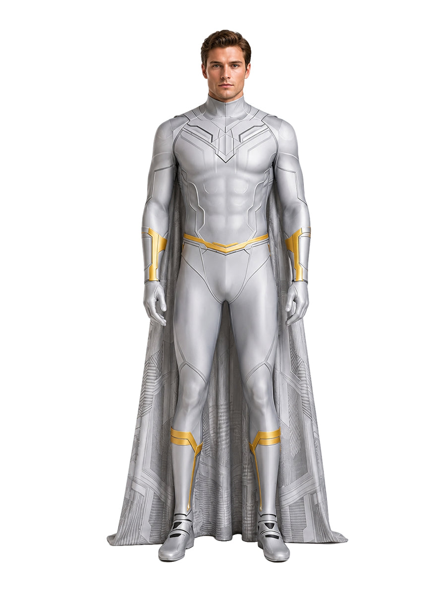 Men's Vision Jumpsuit Costume VisionQuest Android Superhero Cosplay Outfit
