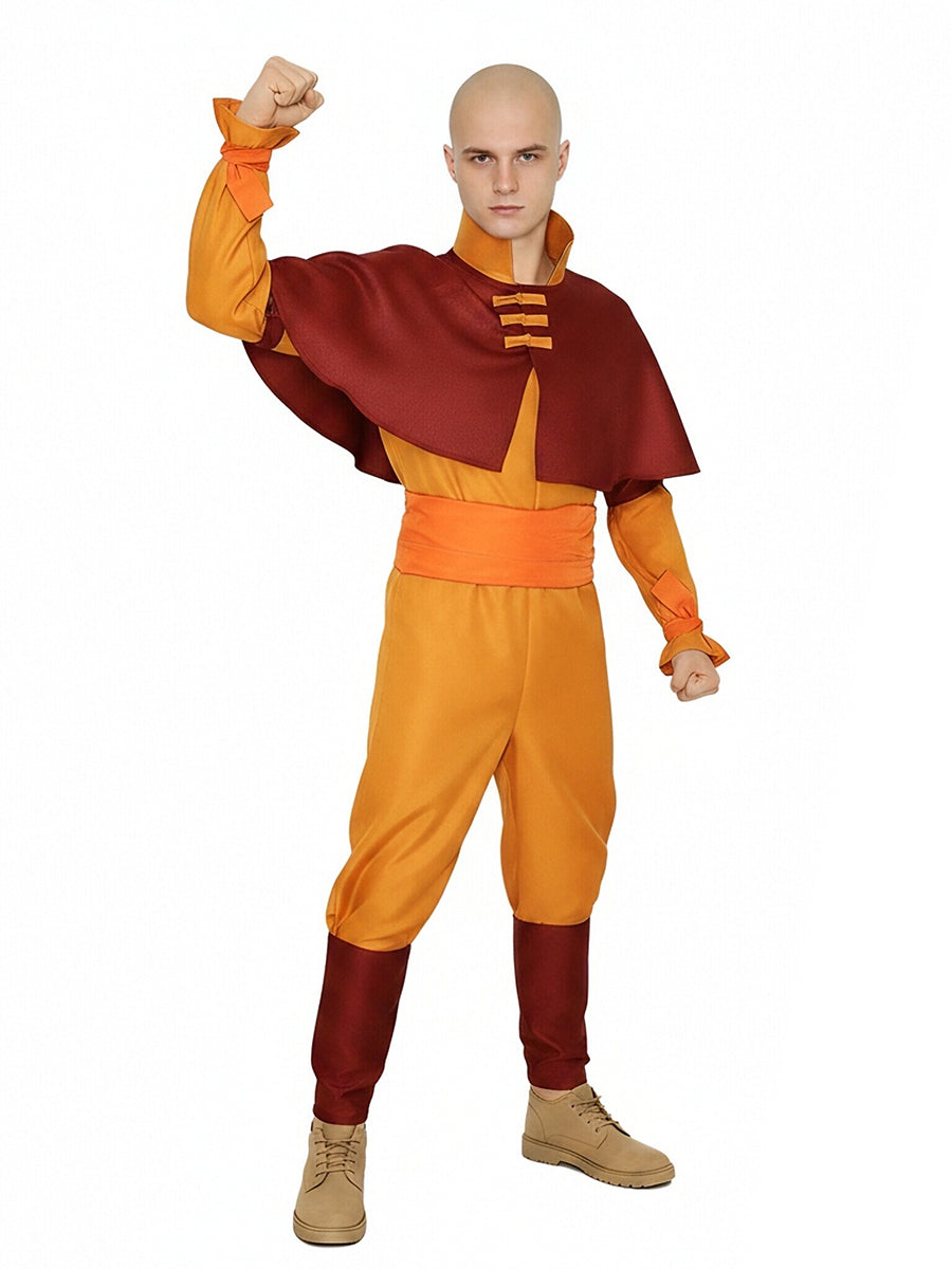 Aang for Kids and Adults Avatar Aang The Last Airbender Cosplay Outfit 