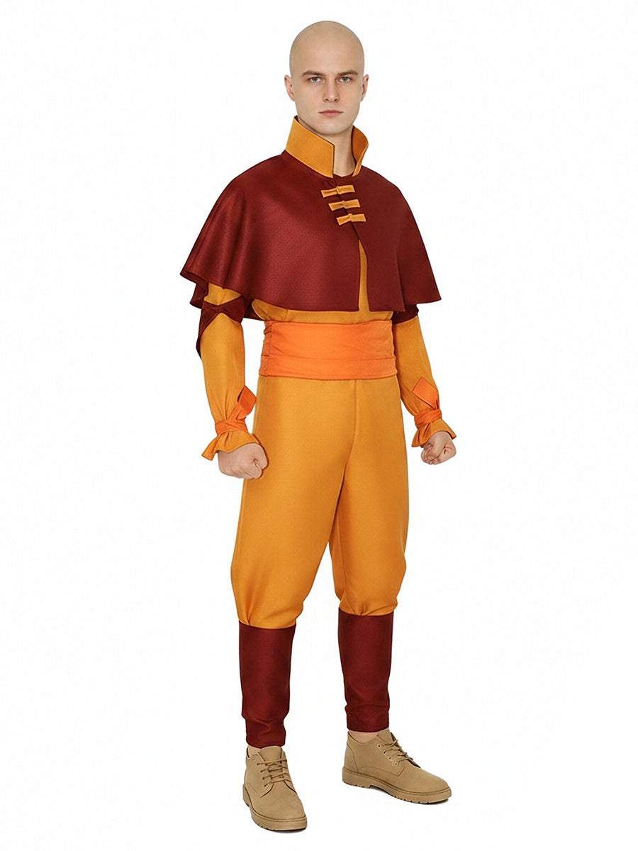 Aang for Kids and Adults Avatar Aang The Last Airbender Cosplay Outfit 