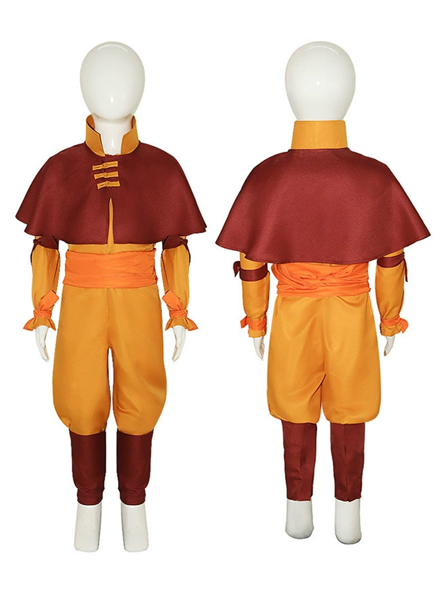 Aang for Kids and Adults Avatar Aang The Last Airbender Cosplay Outfit 