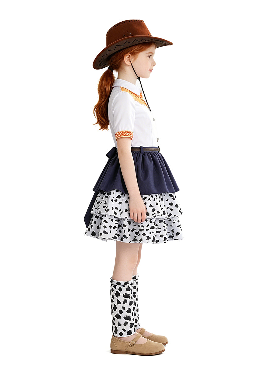 Toy Story 5 Jessie Costume Animated Cowgirl Cosplay Character Full Set Outfit 