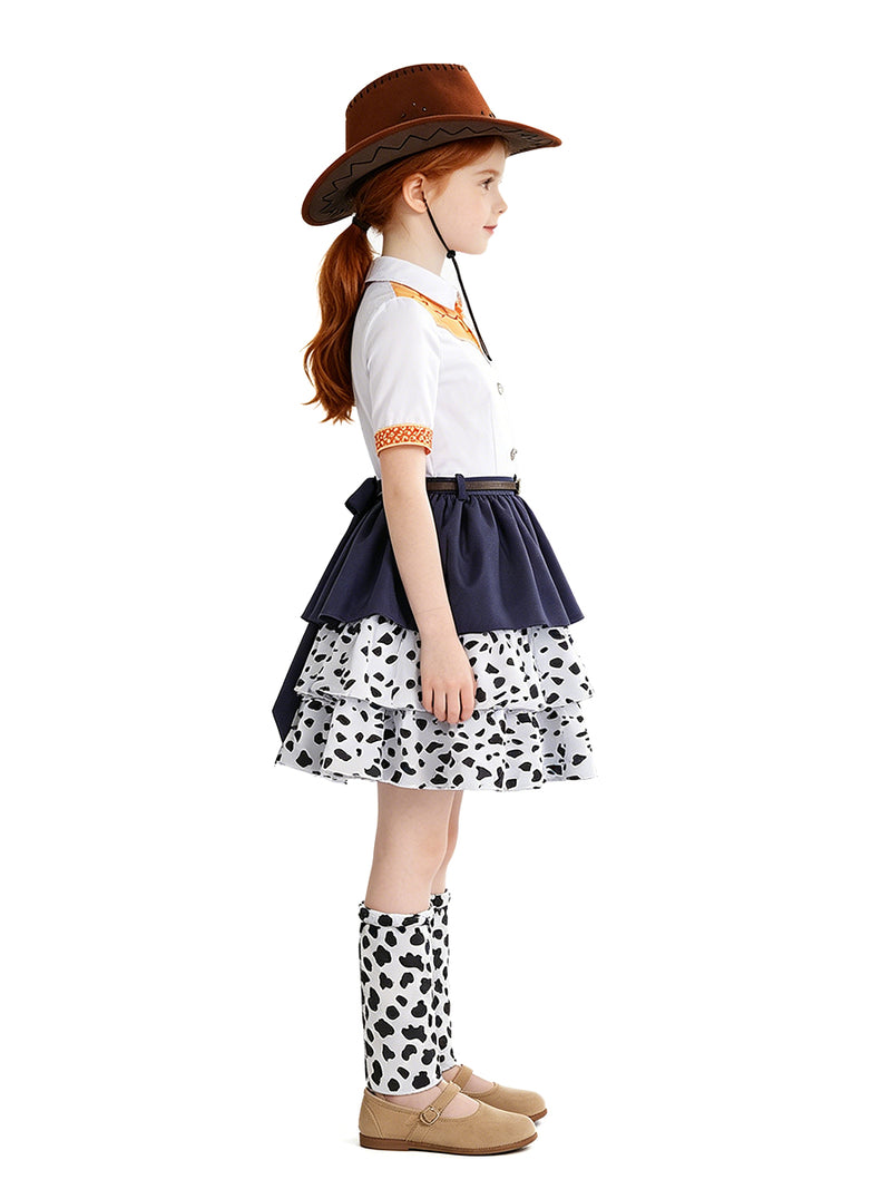 Toy Story 5 Jessie Costume Animated Cowgirl Cosplay Character Full Set Outfit 