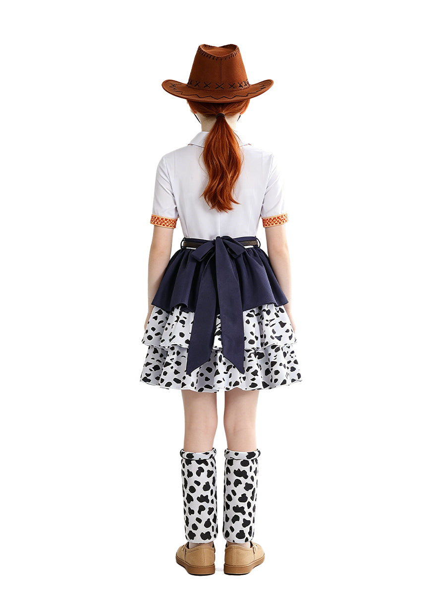 Toy Story 5 Jessie Costume Animated Cowgirl Cosplay Character Full Set Outfit 