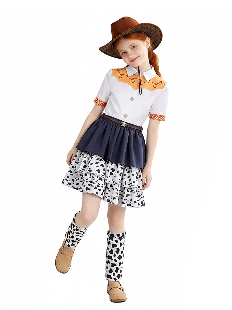 Toy Story 5 Jessie Costume Animated Cowgirl Cosplay Character Full Set Outfit 