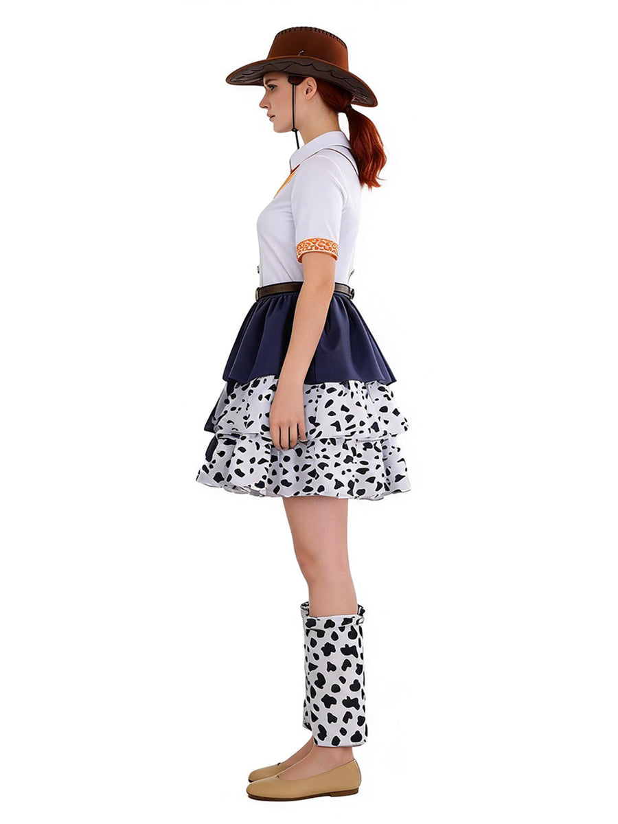 Toy Story 5 Jessie Costume Animated Cowgirl Cosplay Character Full Set Outfit 