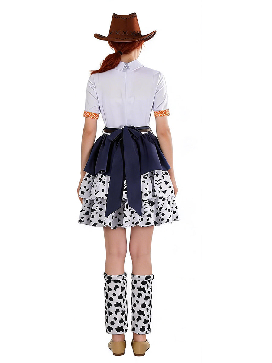 Toy Story 5 Jessie Costume Animated Cowgirl Cosplay Character Full Set Outfit 