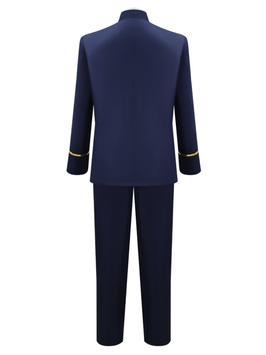Minions & Monsters Police Officer Costume Animated Policeman Cosplay Outfit for Kids and Adults