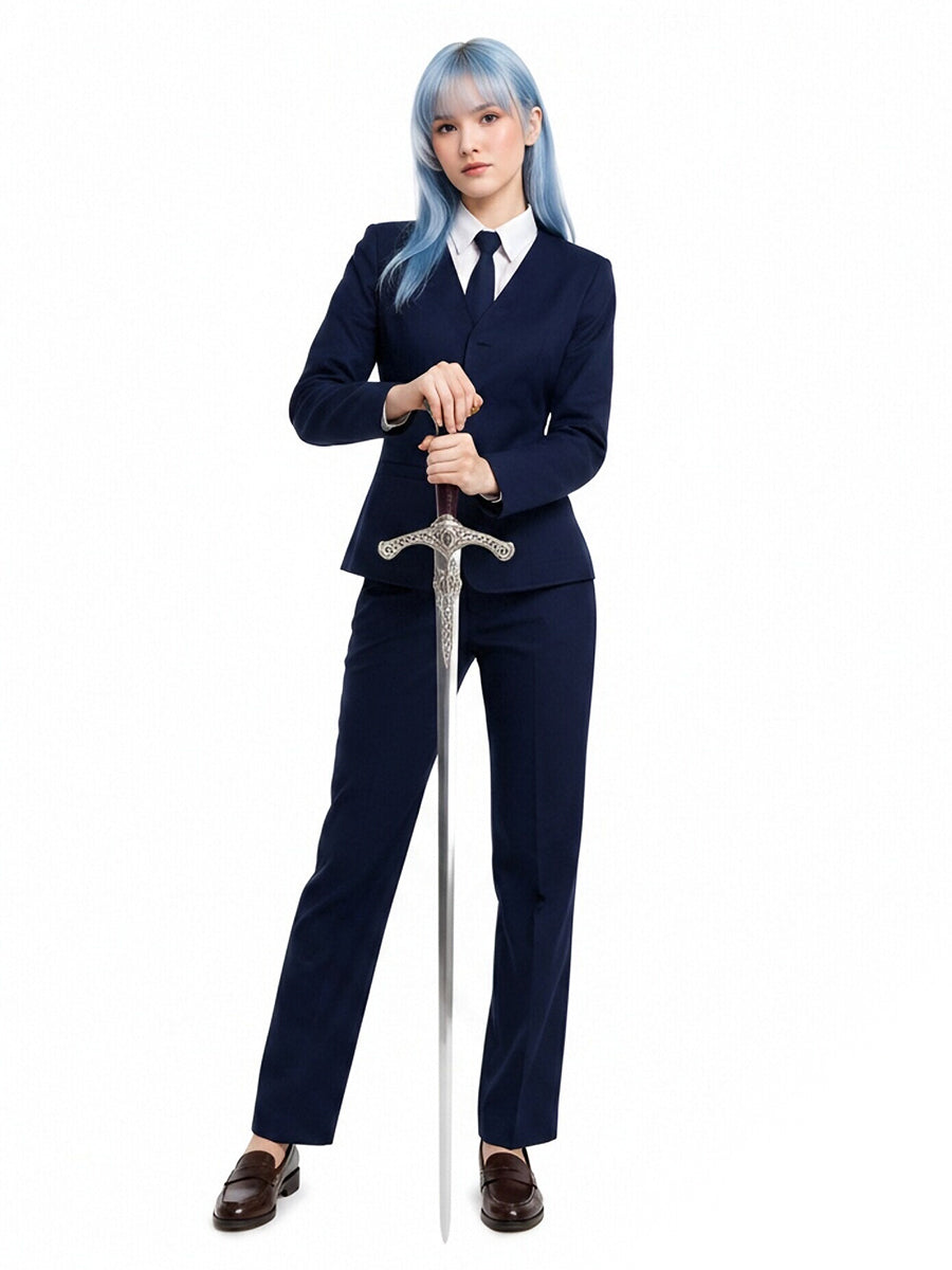 Jujutsu Kaisen Kasumi Miwa Costume Couple Navy Blue Japanese School Uniform