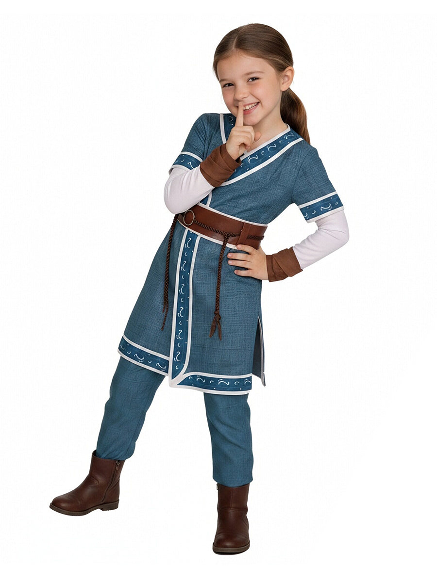 Katara Costume for Kids and Adults Avatar Water Tribe Waterbender Outfit