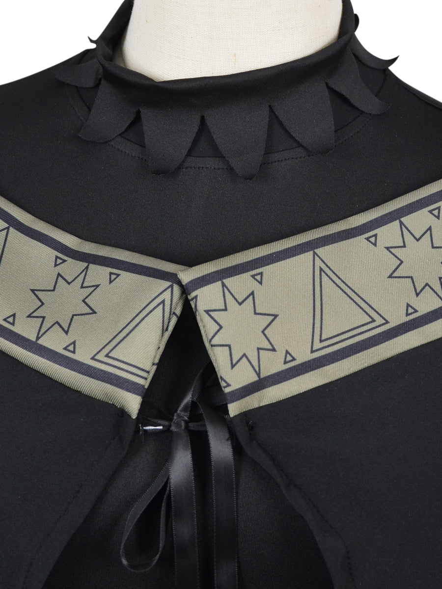 Witch Hat Atelier Coco Costume Anime Gothic Witch Cosplay Outfit