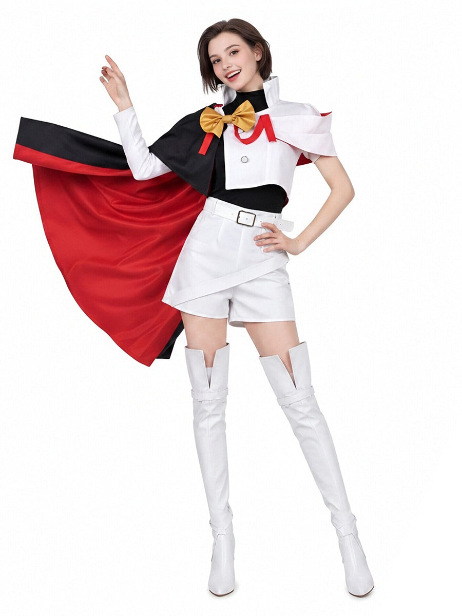 The Ribbon Hero Sapphire Costume Anime Princess Knight Cosplay Outfit 