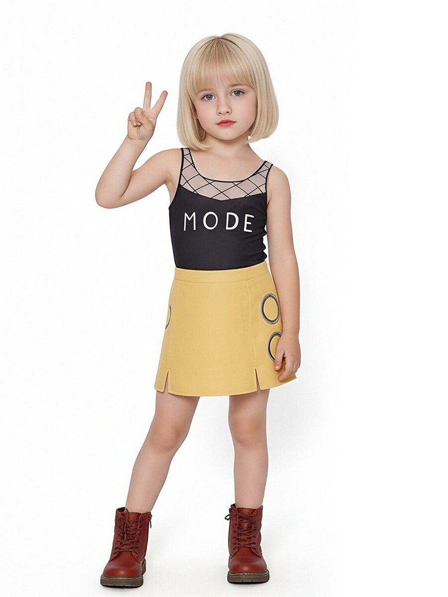 One Piece Live Action Season 2 Nami Costume Anime Straw Hat Pirate Girl Tank Top and Yellow Mini Skirt Outfit 