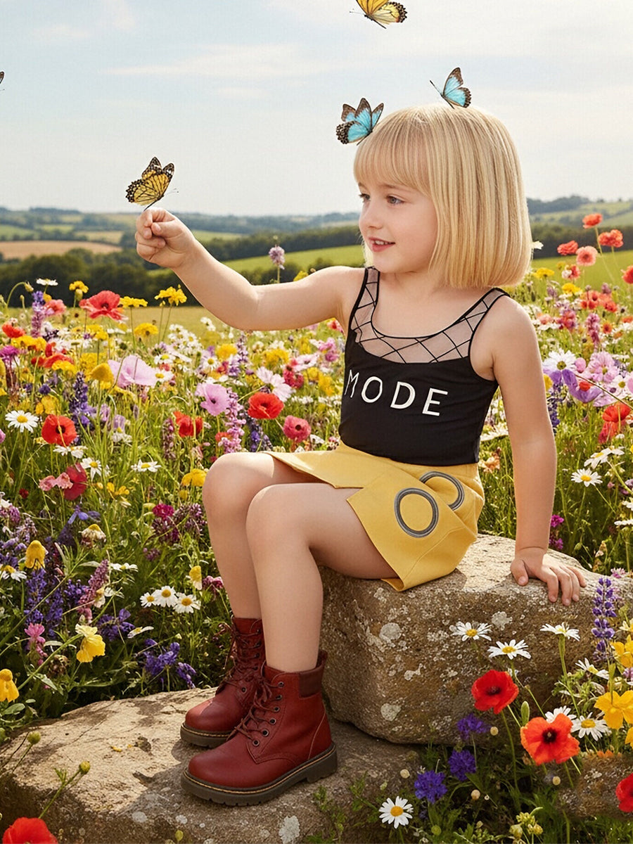 One Piece Live Action Season 2 Nami Costume Anime Straw Hat Pirate Girl Tank Top and Yellow Mini Skirt Outfit 