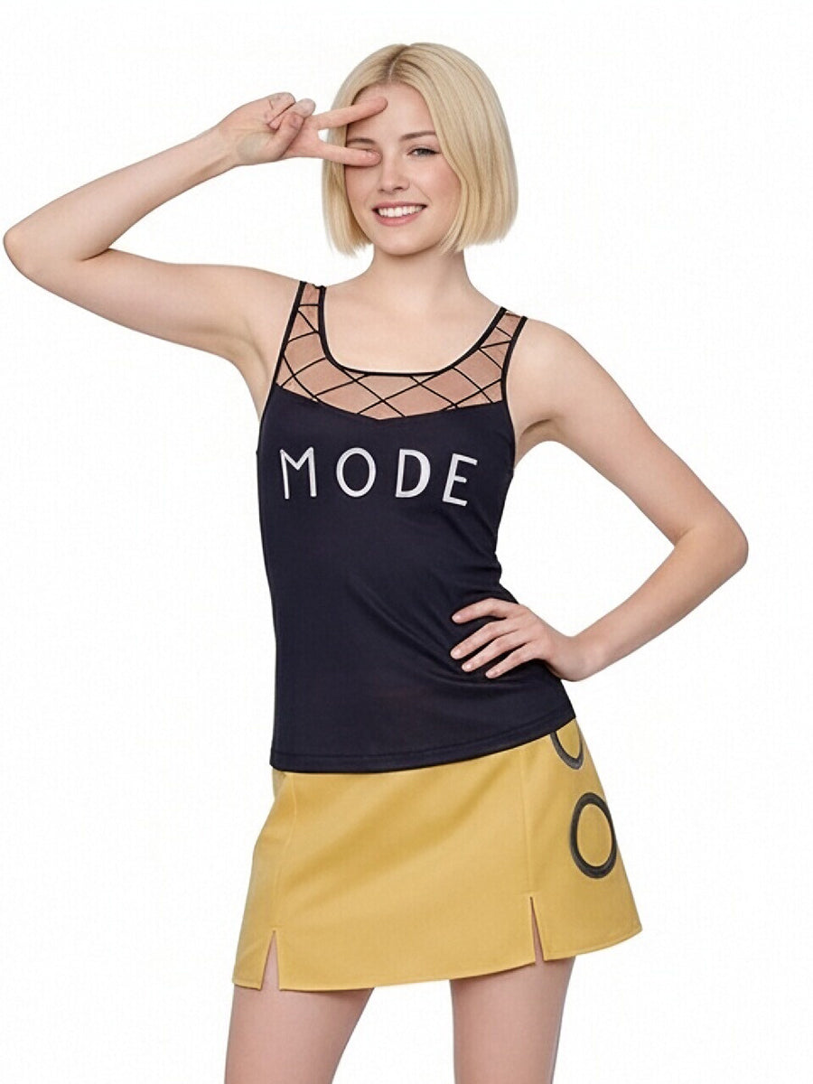One Piece Live Action Season 2 Nami Costume Anime Straw Hat Pirate Girl Tank Top and Yellow Mini Skirt Outfit 