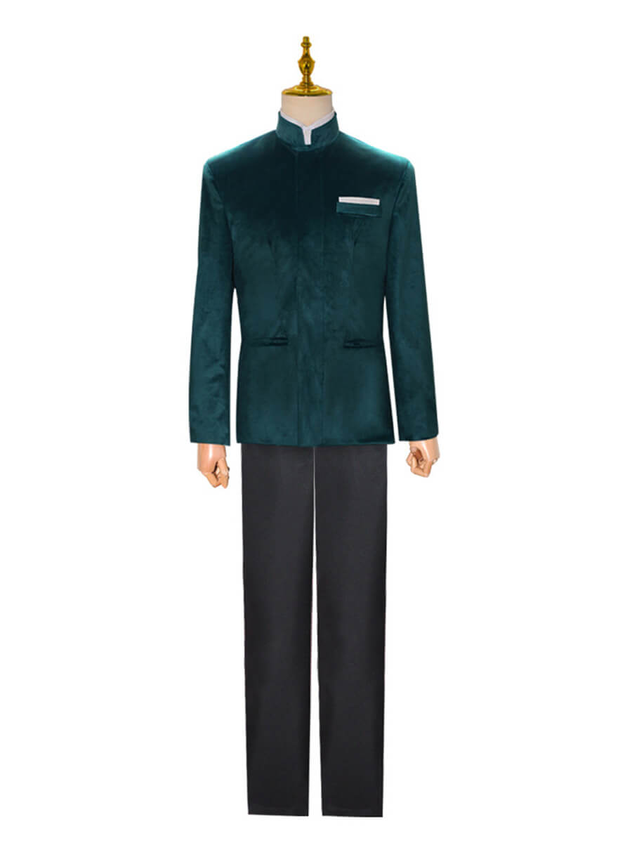 Men's 3 Piece Velvet Suit