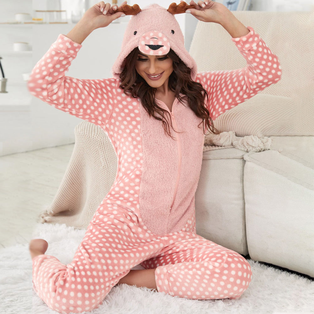 Women's discount deer pajamas