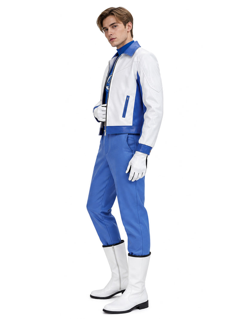 Mister Fantastic Costume The Fantastic Four Leader Characters Cosplay Outfit