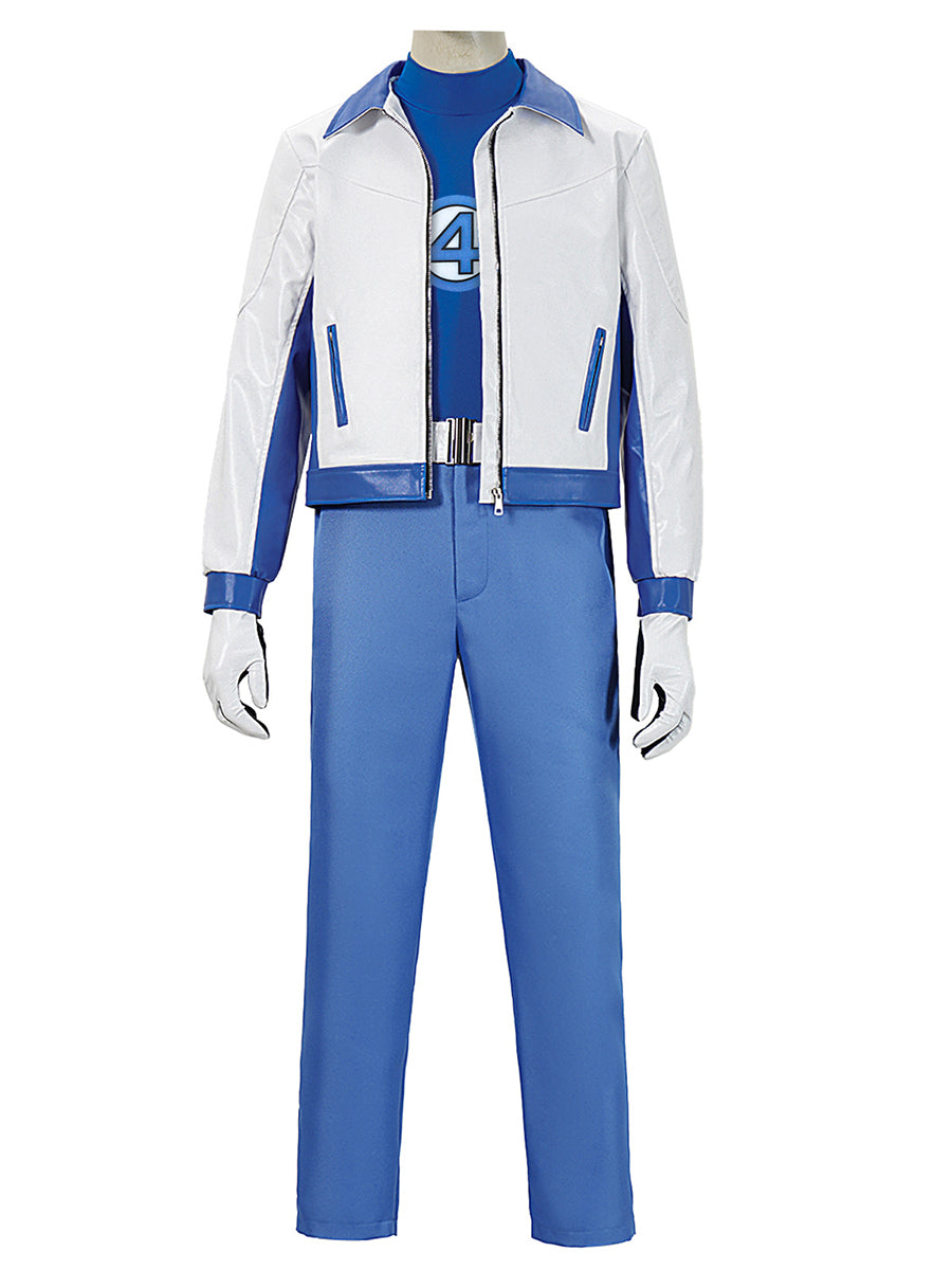 Mister Fantastic Costume The Fantastic Four Leader Characters Cosplay Outfit