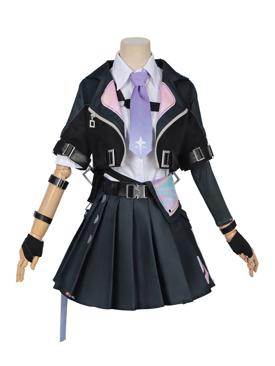 Neverness To Everness Zero Costume Anime Esper Zero Cyberpunk Techwear Cosplay Outfit 