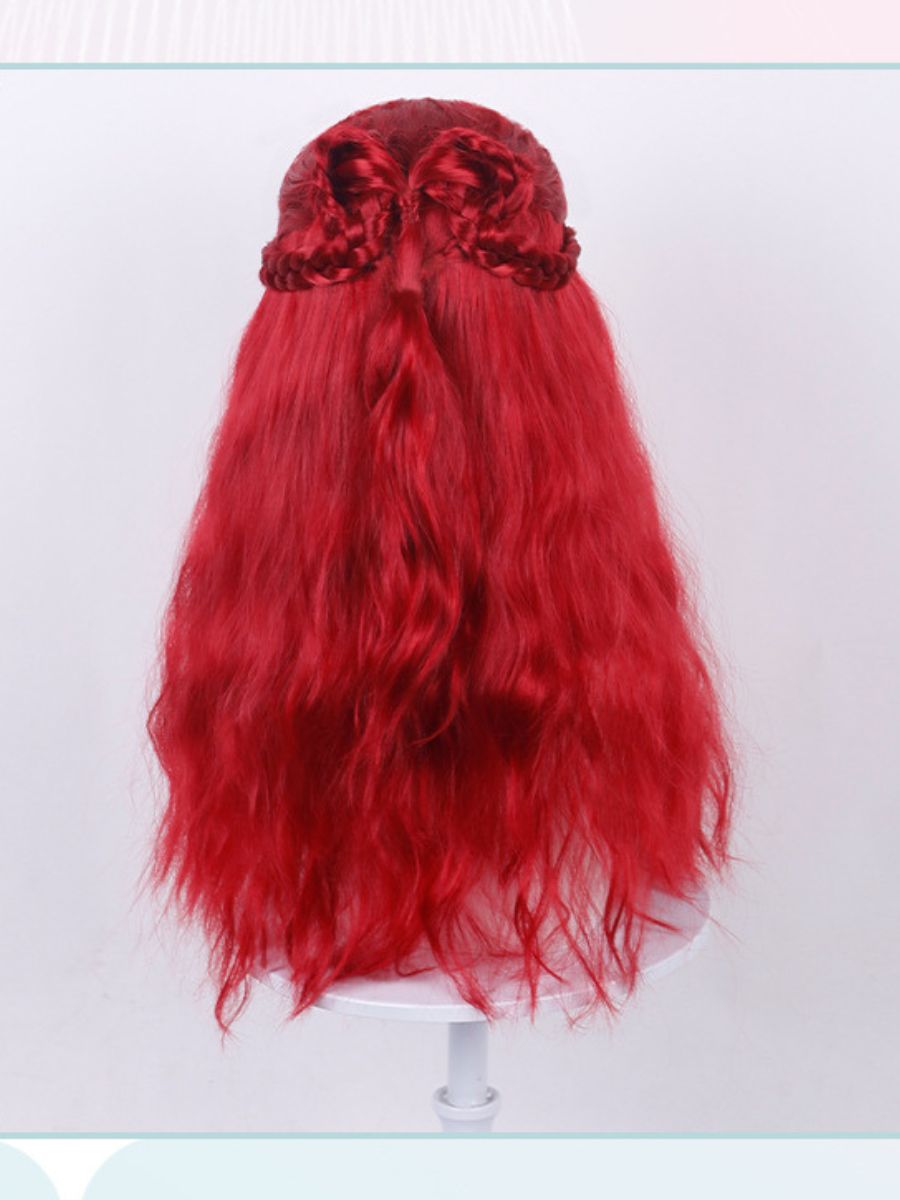 Descendants 5 Red Costume Descendants Wicked Wonderland PU Leather Red Princess Outfit