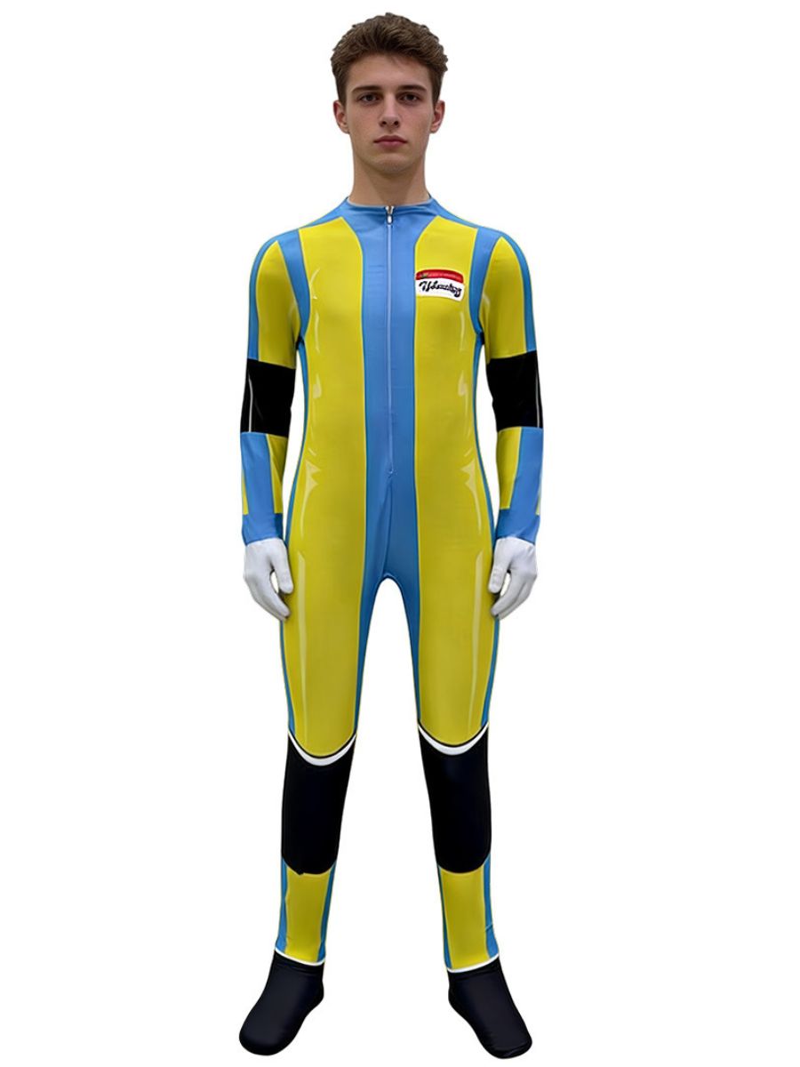 Dispatch Game Flambae Costume Waterboy Jumpsuit Chase Cosplay Outfit for Kids Adults