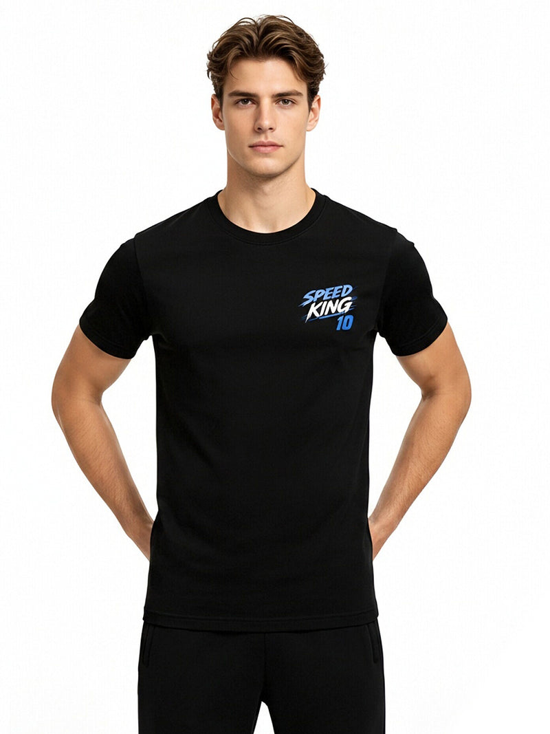 France Mbappe Soccer Jersey Speed King 10 Graphic Tee for Adults and Kids